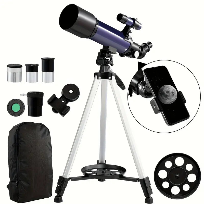 Télescope Astronomique pour Enfants et Débutants – Observation des Étoiles, Planètes et Galaxies