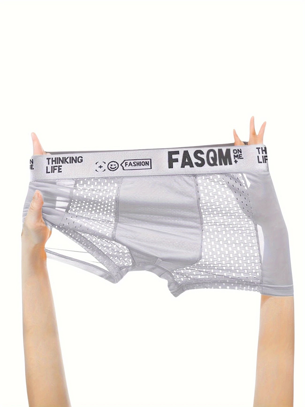 1pc Boxer Homme Respirant – Confort Ultra Léger & Séchage Rapide