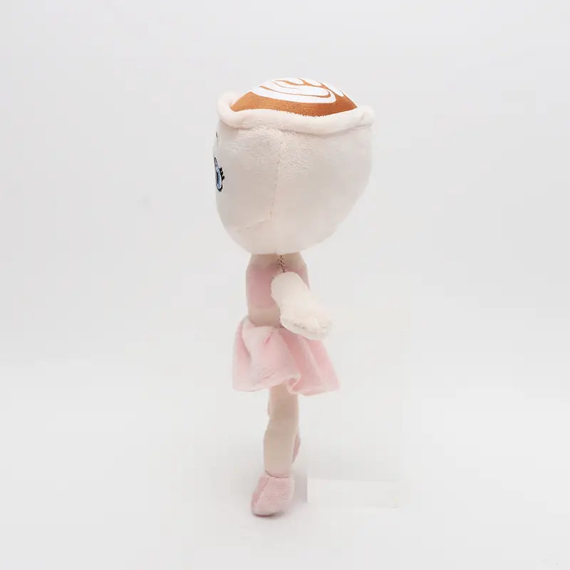 Peluche danseuse ballerine rose – Jouet doux et câlin pour enfants