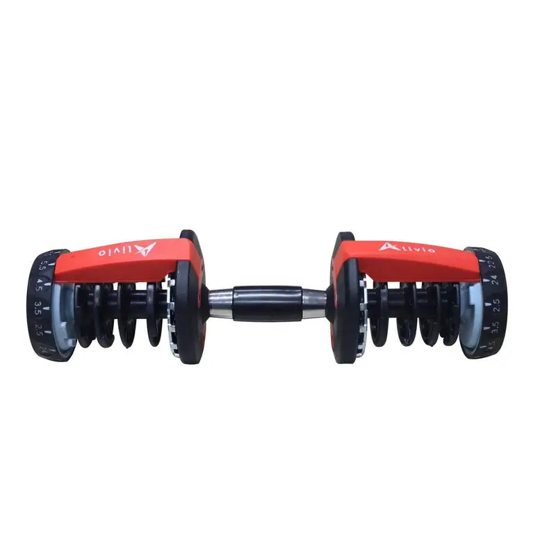 Haltère réglable multifonction – Poids de musculation ajustable de 2 à 24 kg pour entraînement fitness