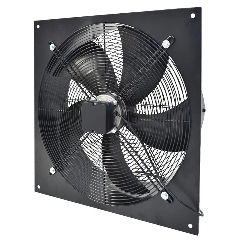 Ventilateur de plafond design moderne – 5 pales en bois avec éclairage LED intégré silencieux