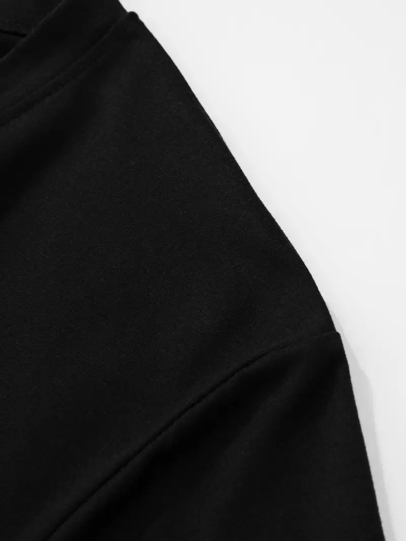 Lot de 3 T-shirts Garçon Unis – Hauts Enfant Coton Confort Blanc, Gris et Noir