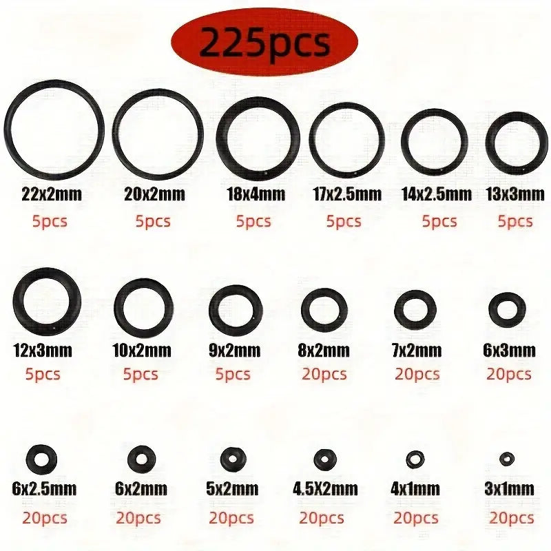 Joints Toriques en Caoutchouc Haute Résistance – Étanchéité Durable pour Applications et Raccords Industriels