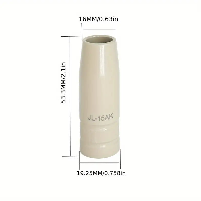 Lot de 20 buses de contact céramique pour torche plasma – Accessoires consommables de soudage MIG/TIG