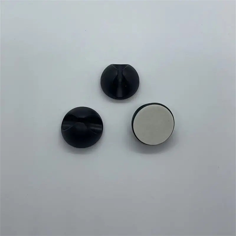 Lot de 3 Organiseurs de Câbles Autocollants – Passe-Fils Silicone pour Bureau et Maison