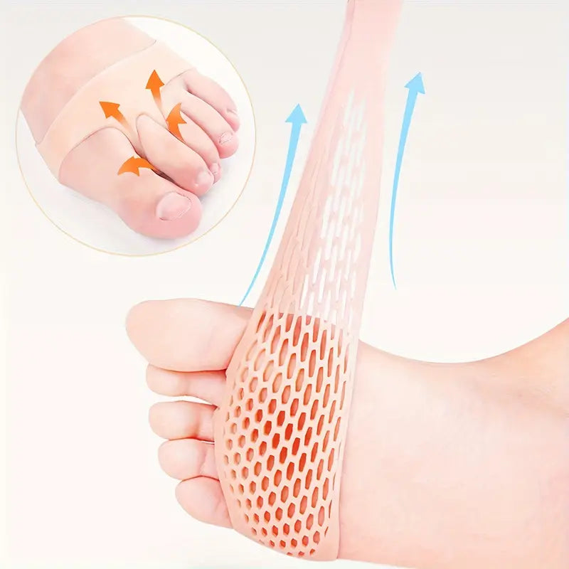 Orthèse de Correction Hallux Valgus en Gel Souple – Séparateur d’Orteils et Coussin Protecteur Anti-Douleur pour Pieds