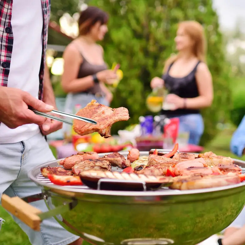 Pinces de cuisine en acier inoxydable – Ustensiles de barbecue et camping disponibles en 3 tailles