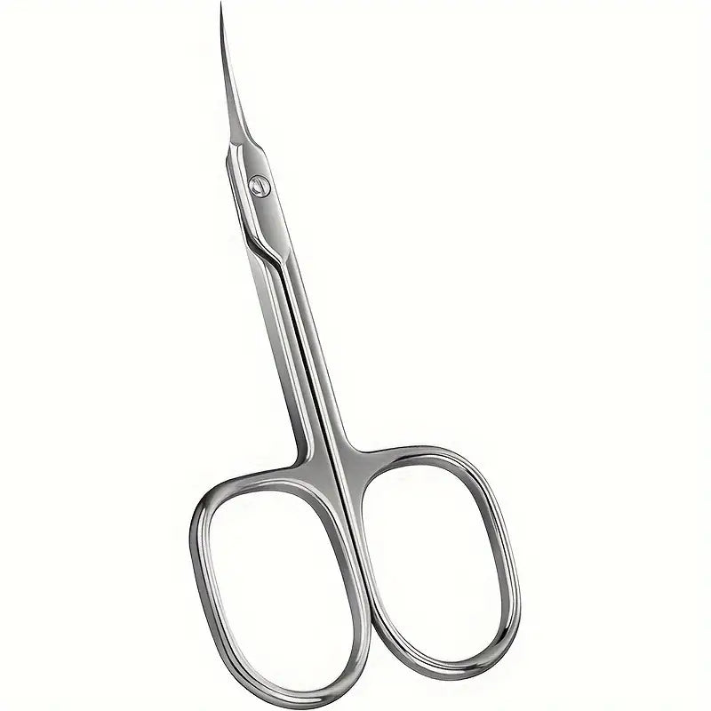 Ciseaux à Cuticules Précision – Inox Courbé pour Manucure et Pédicure Professionnelle