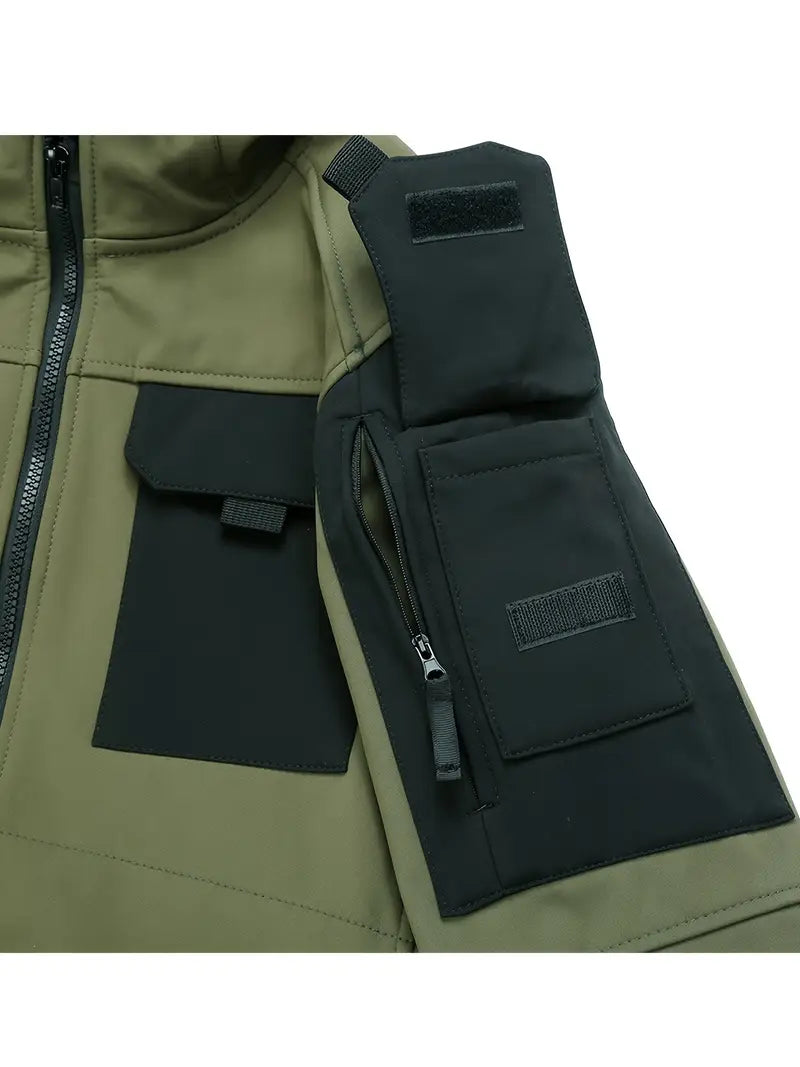 Veste coupe-vent imperméable pour cyclisme – Respirante, chaude et résistante aux intempéries