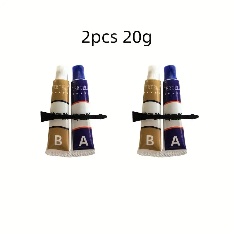 Pâte Époxy de Réparation Métal & Pierre – Colle Forte Bicomposante A+B Résistante à l’Eau et à la Chaleur