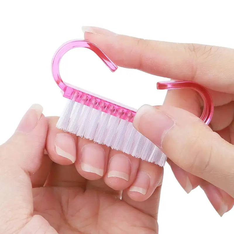 Lot de Mini Brosses à Ongles Colorées – Nettoyage Doux et Efficace pour Manucure et Pédicure