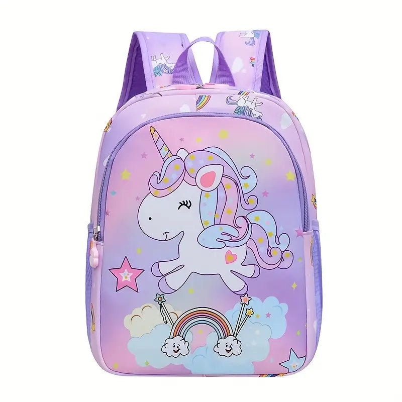 Sac à dos enfant licorne arc-en-ciel – Cartable mignon maternelle et primaire fille