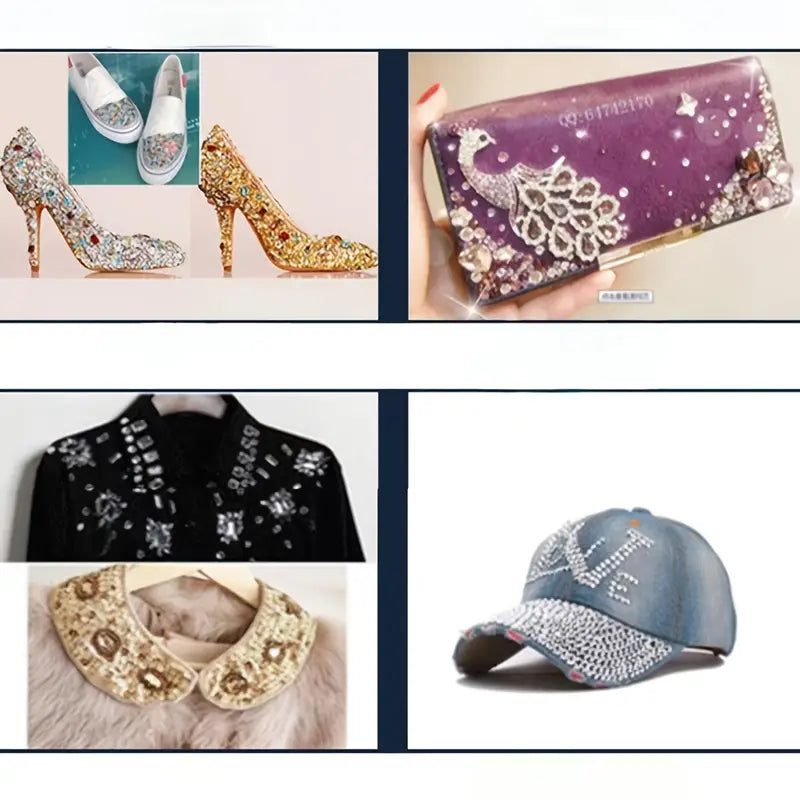 Colle B-7000 Multifonction (5 x 3ml) – Adhésif Résistant pour Téléphone, Verre, Plastique, Bijoux et Bricolage