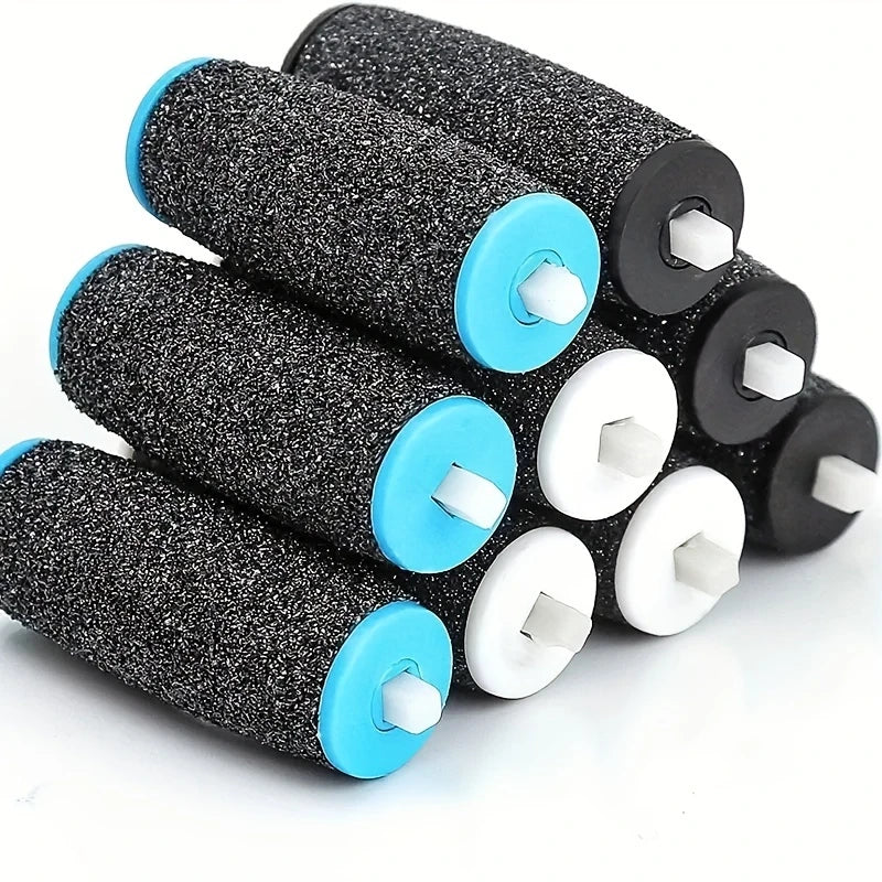 Recharges Rouleaux pour Râpe Électrique Pieds – Lot de 09 Têtes Exfoliantes Anti-callosités