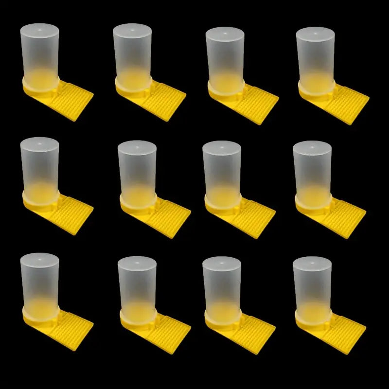 Gobelet de Greffage Apicole – Cupule en Plastique pour Élevage de Reines et Transfert de Larves