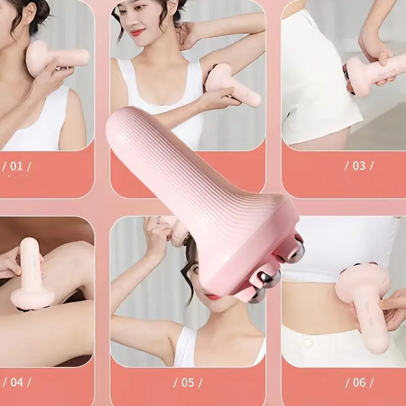 Appareil de Massage Sculptant – Rouleaux Lissants Anti-Cellulite pour Corps et Jambes