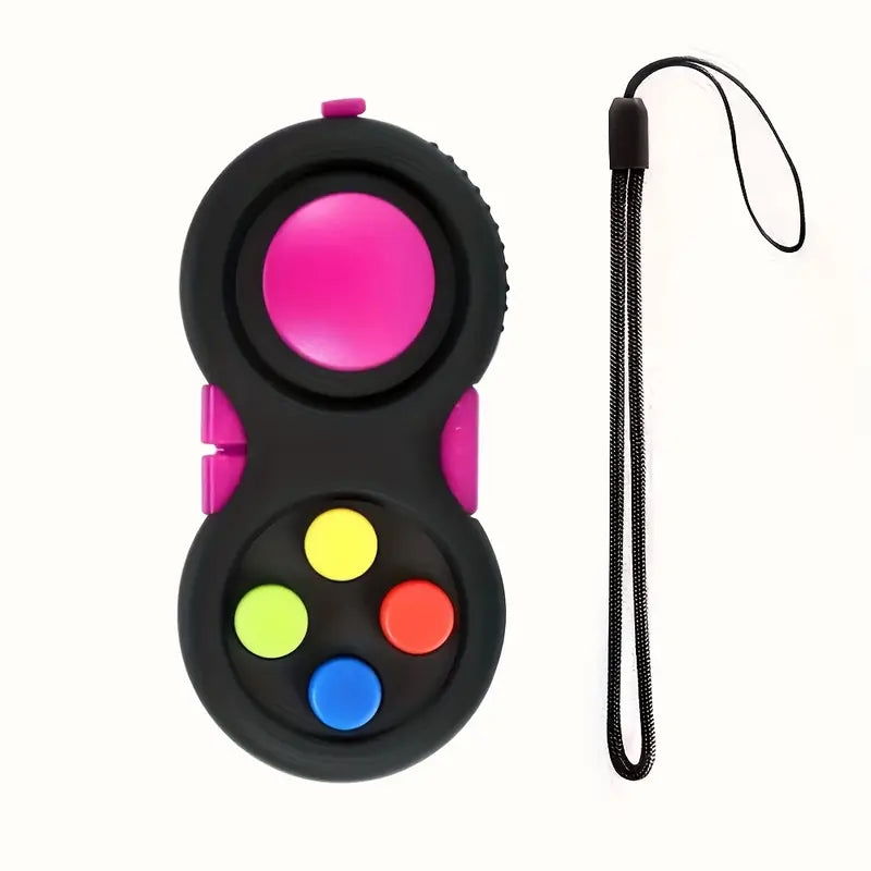 Manette Antistress Électronique – Jouet Fidget Interactif avec Boutons et Contrôles Sensoriels pour Enfants et Adultes