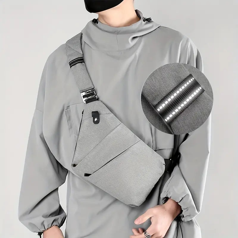 Sac Bandoulière Homme Antivol Design Moderne – Sacoche Épaule Compacte et Ergonomique pour Voyage, Travail et Quotidien