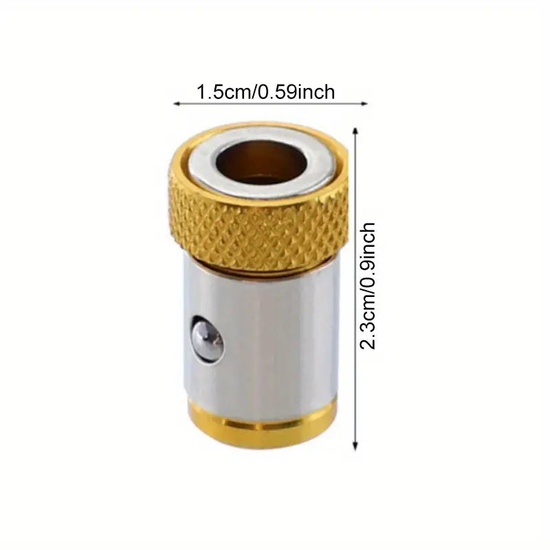 Adaptateur Magnétique de Vissage Rapide – Embout Universel 1/4" pour Perceuse ou Tournevis Électrique