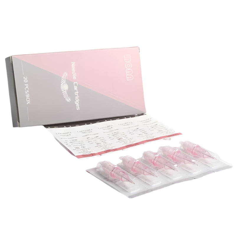 Cartouches d’Aiguilles de Tatouage Stériles – Pointes Précises à Usage Unique pour Dermographes