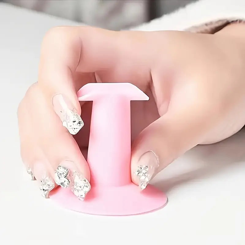Support Doigt pour Vernis à Ongles – Accessoire Antidérapant pour Manucure Facile et Précise