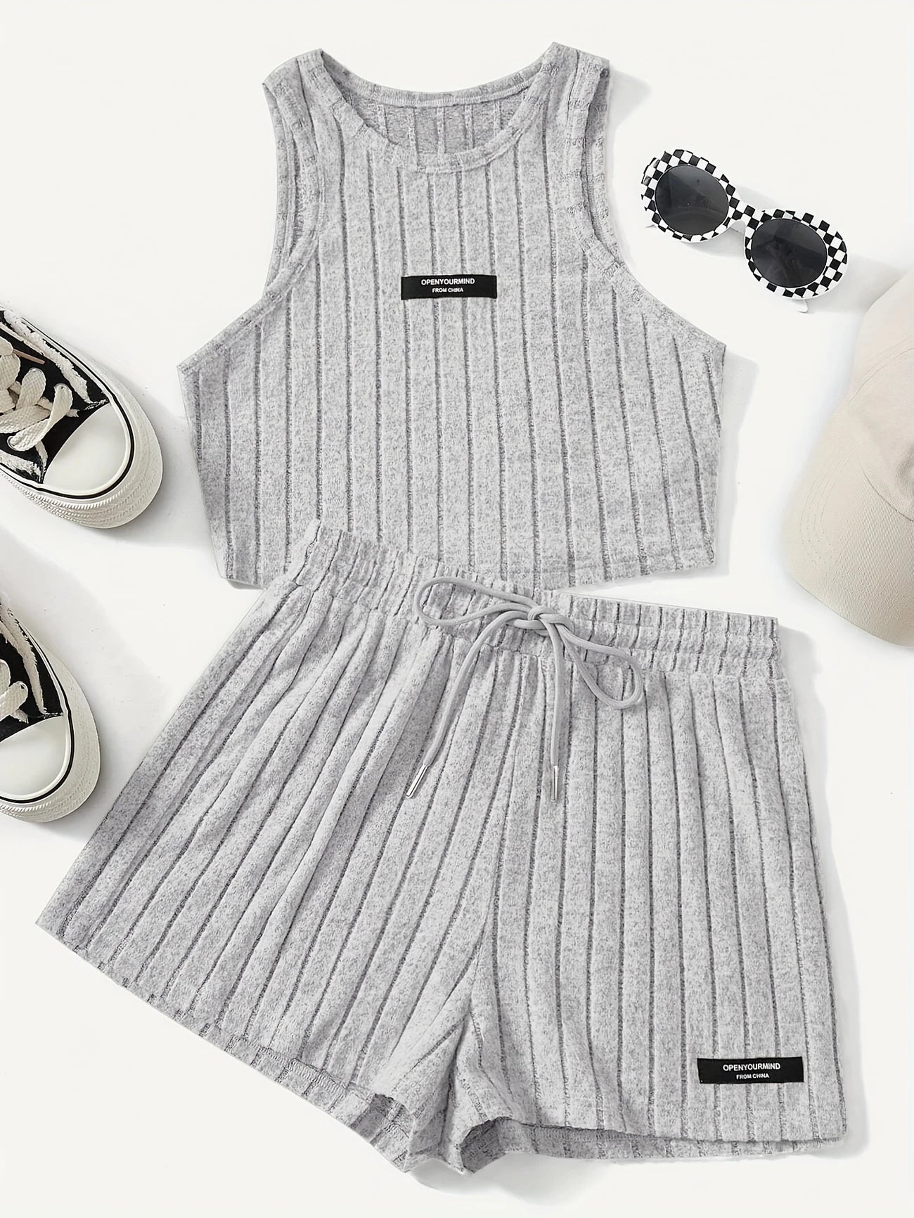 Short de Plage Femme Côtelé – Look Décontracté & Confortable, Idéal Été ou Détente