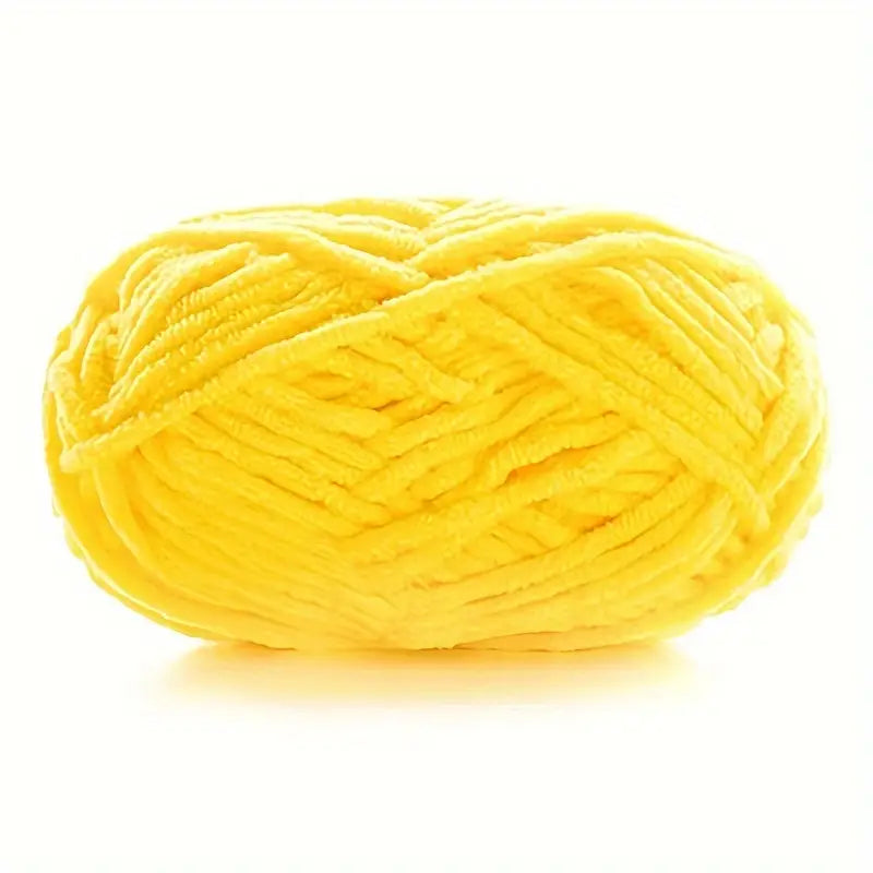 Laine Velours Douce 6 mm – Fil Épais pour Tricot et Crochet, Accessoires Déco et Créations DIY