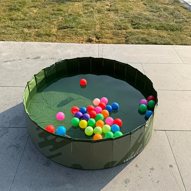Piscine Pliable pour Chiens et Chats Bassin Portable Antidérapant pour Animaux