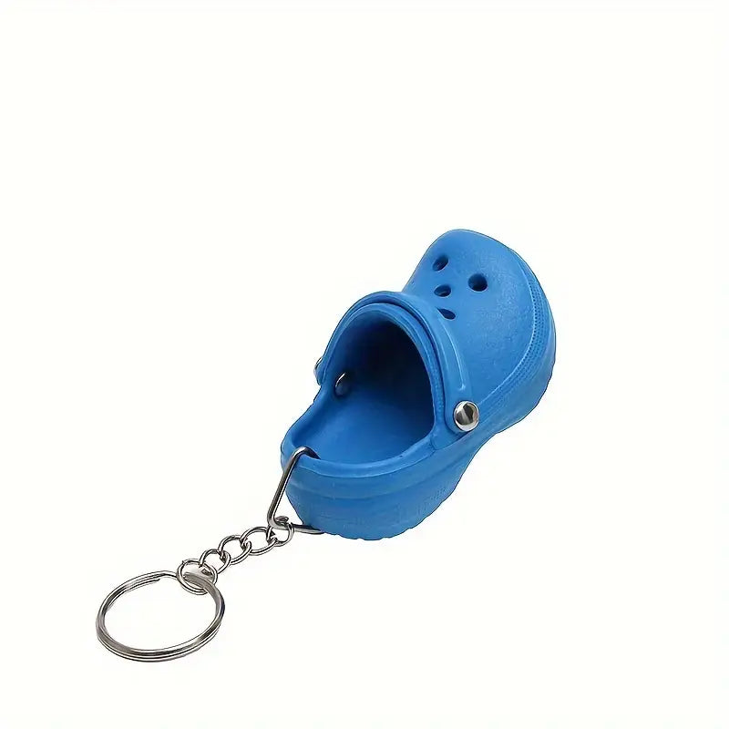 Porte-clés sandale crocs colorée – Breloque fun et originale pour femme