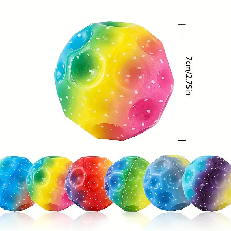 Balle d’entraînement de réflexe multicolore – Accessoire fitness pour coordination, vitesse et agilité