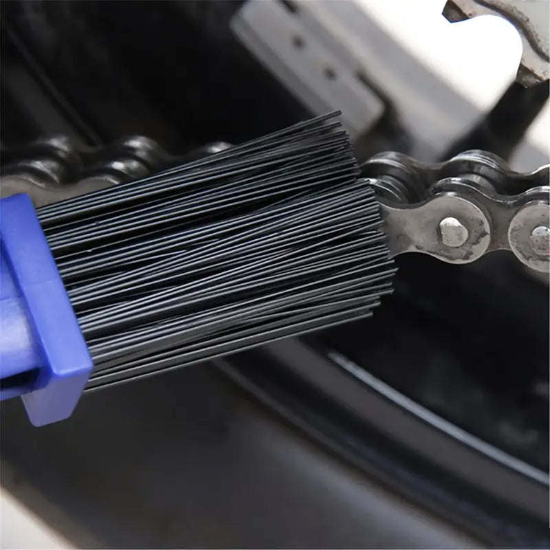 Brosse de Nettoyage Chaîne Moto et Vélo – Outil d’Entretien Durable pour Transmission et Pignons