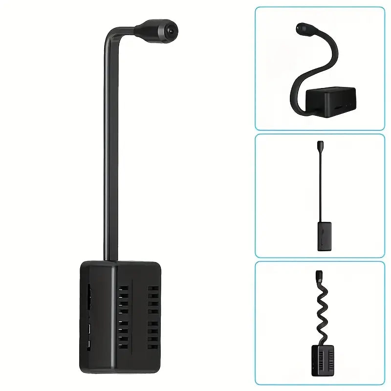 Caméra Espion Flexible WiFi HD – Caméra de Surveillance Ultra Discrète avec Bras Modulable et Transmission en Temps Réel