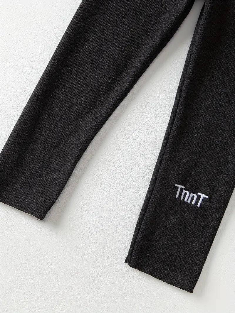 Pantalon Fille Hiver Chaud – Legging Épais Polaire Confortable