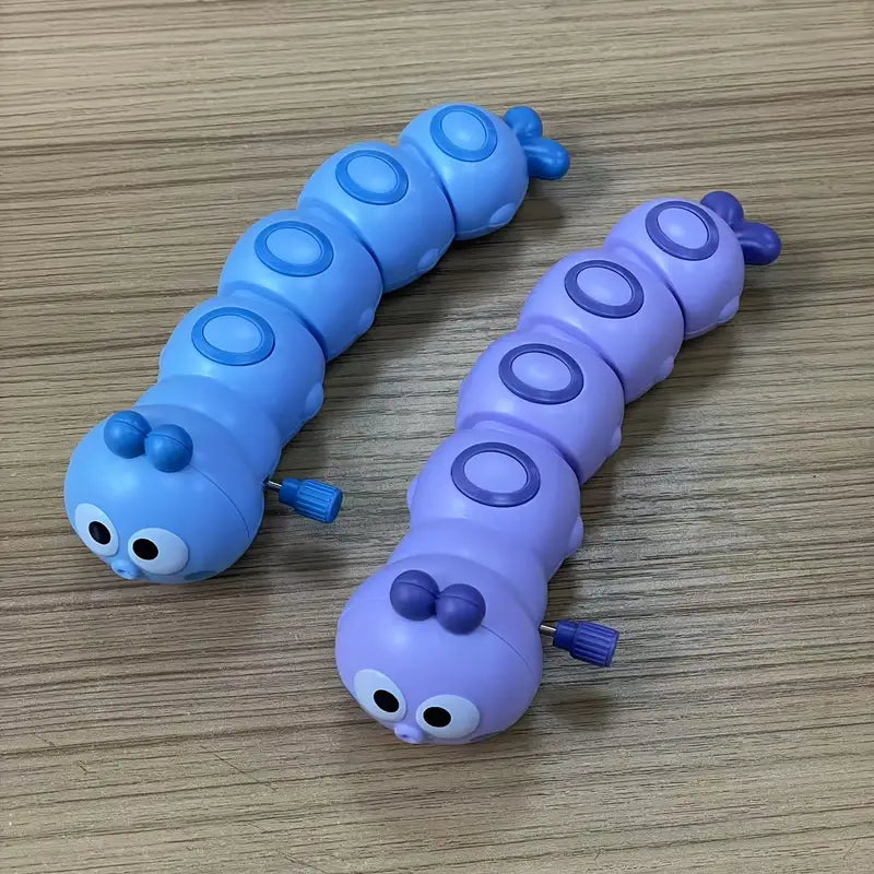 Jouet Chenille à Remonter Bébé – Jouet Rigolo et Éducatif pour Développement de la Motricité