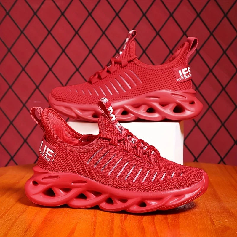 Baskets de Sport Enfant Respirantes – Sneakers Ultra Légères avec Semelle Antichoc