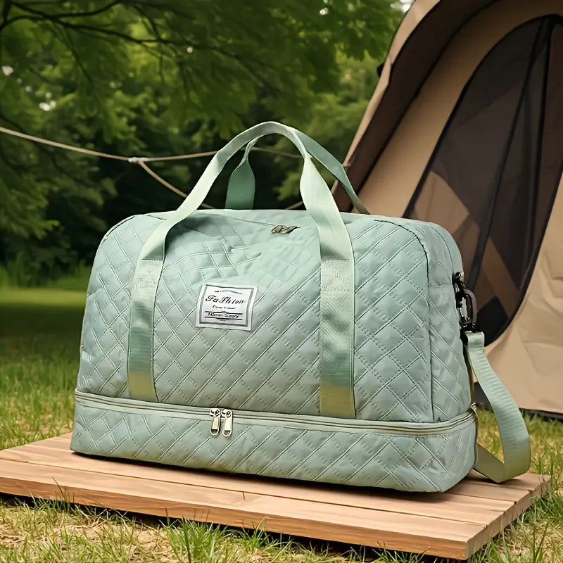 Sac de voyage pliable pour femme Grande capacité, léger et pratique pour la randonnée