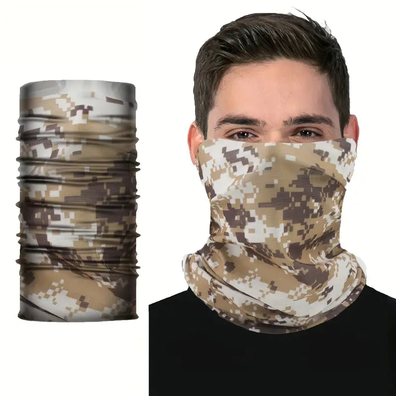 Écharpe keffieh homme noir et blanc – Chèche léger à franges pour style moderne et décontracté