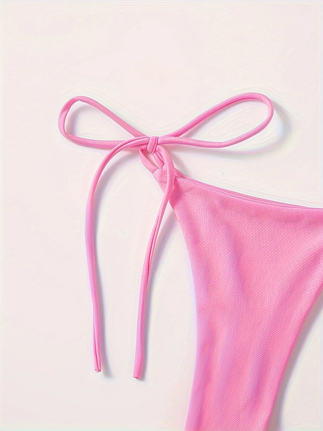 Bikini Femme 2 Pièces à Nouer – Maillot de Bain Triangle Dos Nu, Style Plage & Été Séduisant