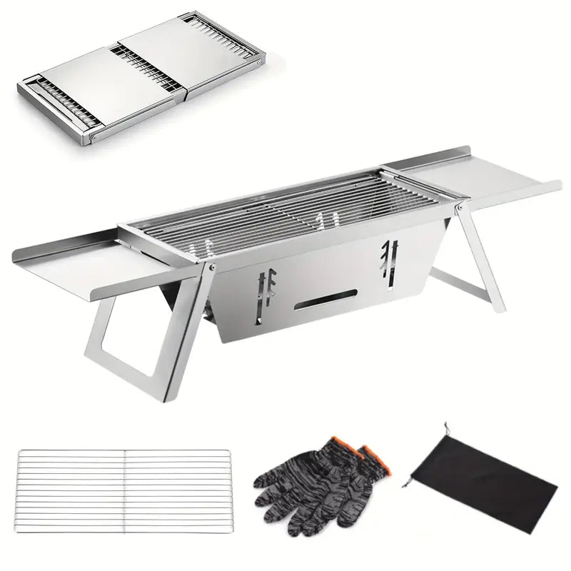 Grilles de barbecue multifonctions – Idéales pour grillades, rôtis et cuisine d’extérieur savoureuse