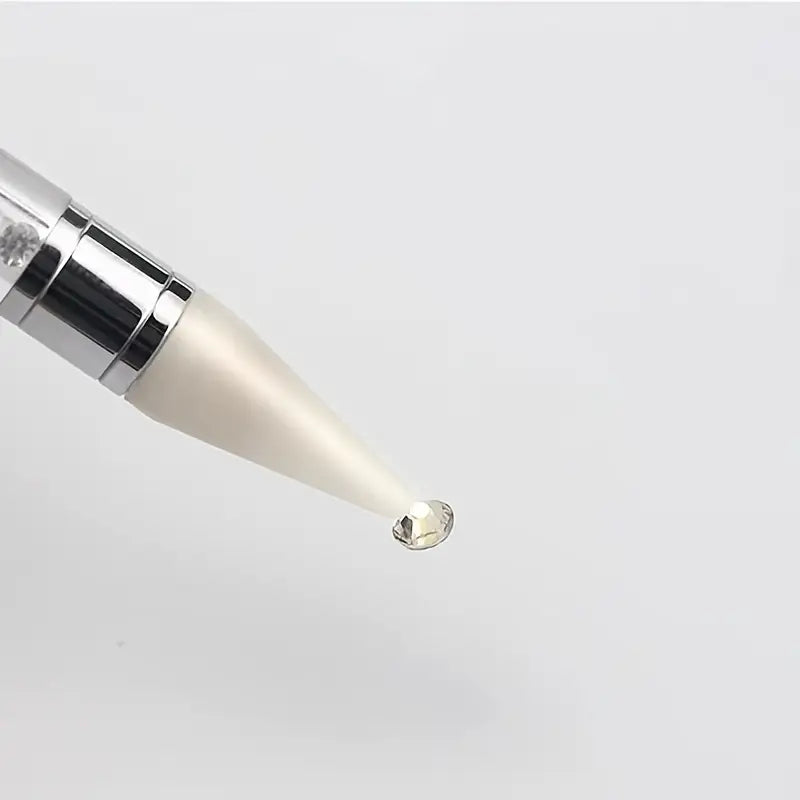 Stylo Pick-Up Strass pour Nail Art – Outil Précis pour Décoration Ongles avec Strass et Perles