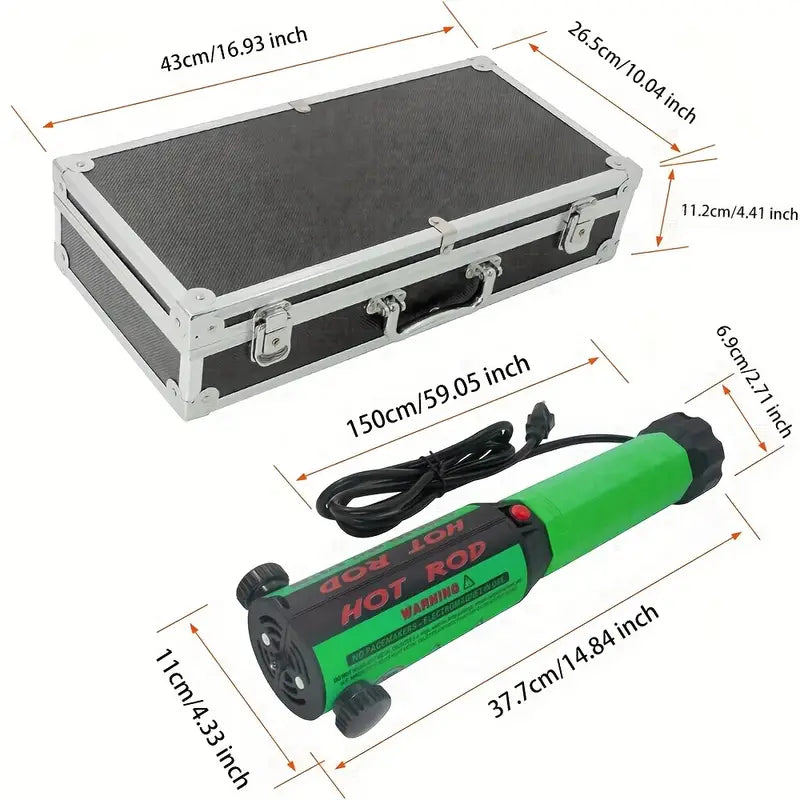 Kit Induction Chauffe-Boulons Électrique – Outils de Chauffage Professionnels avec Bobines et Mallette de Transport