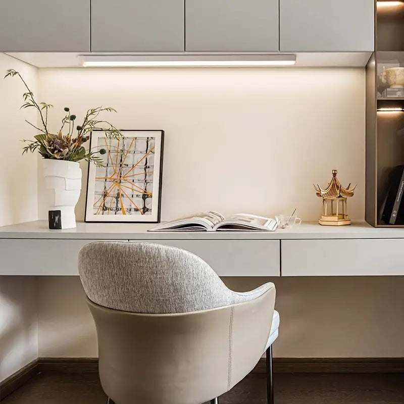 Barre Lumineuse LED avec Détecteur de Mouvement – Éclairage Intelligent Sans Fil pour Placards et Cuisines