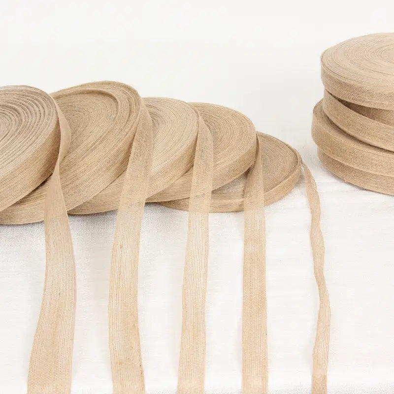 Ruban en jute naturel – Bande décorative pour emballage cadeau, loisirs créatifs et projets DIY