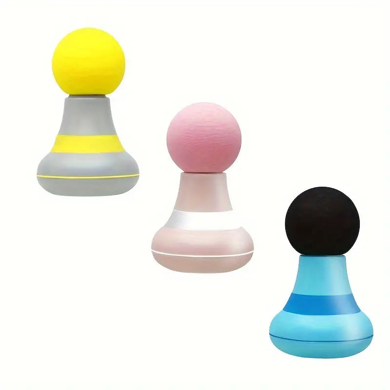 Mini Masseur Électrique Visage et Corps – Design Compact avec Tête Ronde Relaxante pour Massage Ciblé et Anti-Stress