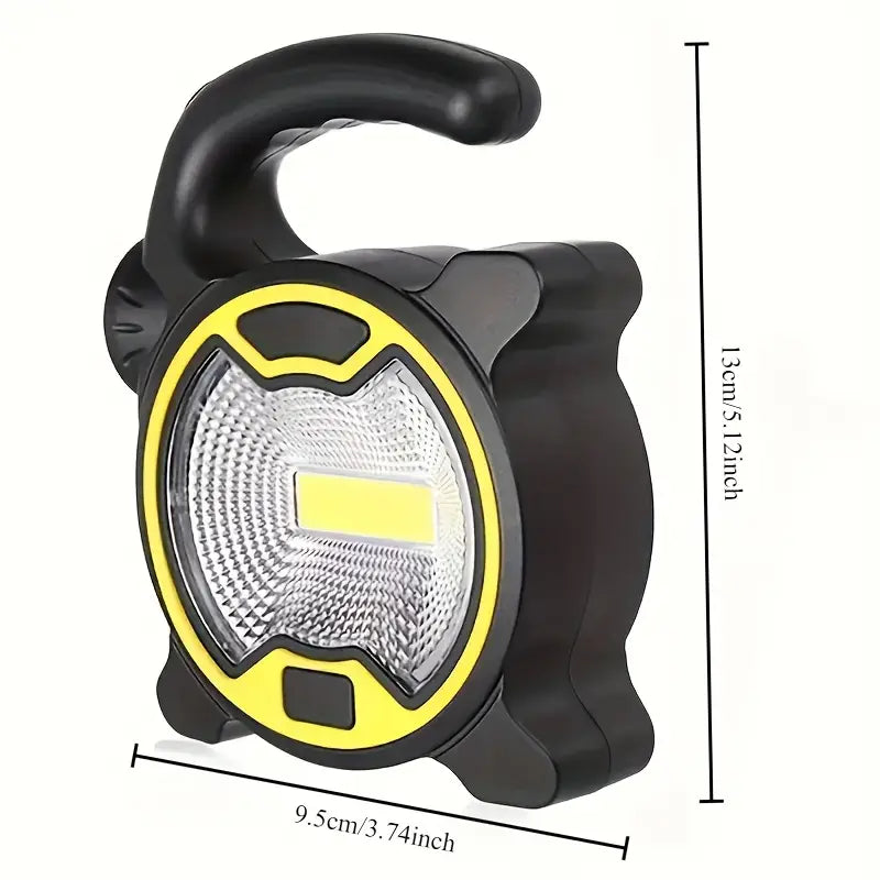 Lampe de Poche LED à Poignée Ergonomique – Fonctionne à Piles, Idéale pour Camping, Pannes de Courant et Activités Extérieures – Collection Lampes de Poche