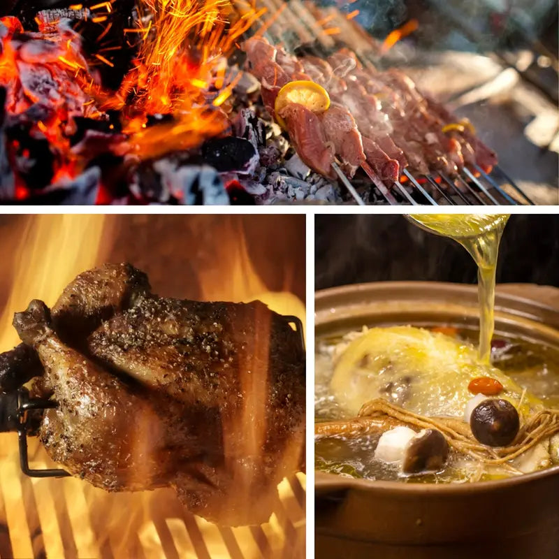 Grilles de barbecue multifonctions – Idéales pour grillades, rôtis et cuisine d’extérieur savoureuse