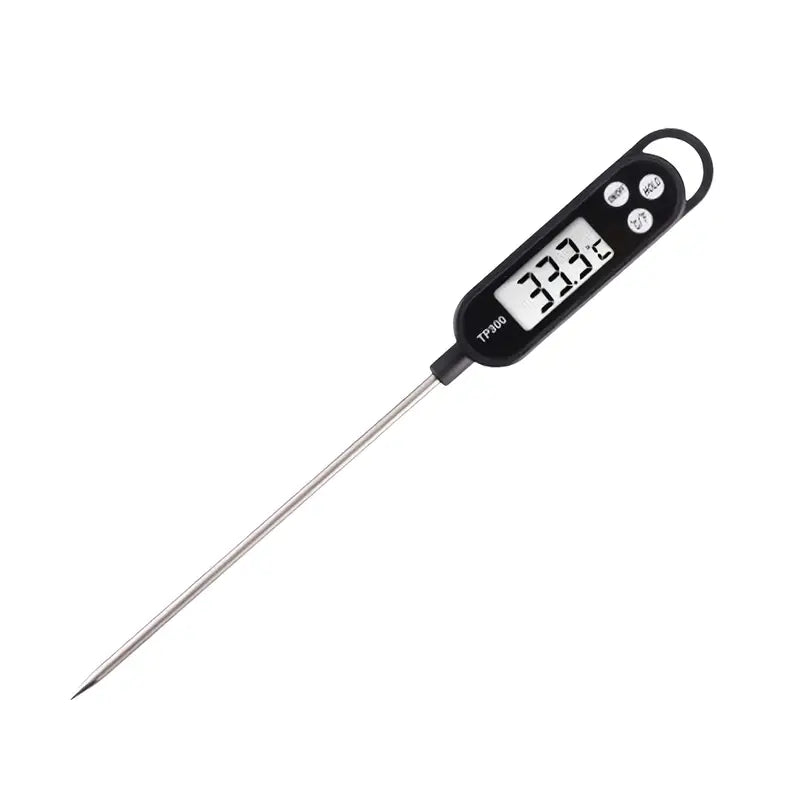 Thermomètres Digitaux de Cuisine – Sonde Longue en Acier Inoxydable, Lecture Instantanée, Idéal pour Viande, Barbecue, Four et Liquides – Thermomètres Haute Précision