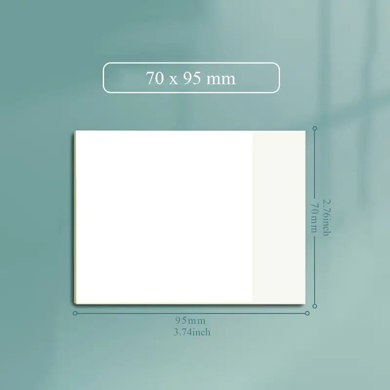 Pochettes adhésives transparentes pour étiquettes ou rangement – Lot de 4 formats pour cahiers, classeurs et bureaux