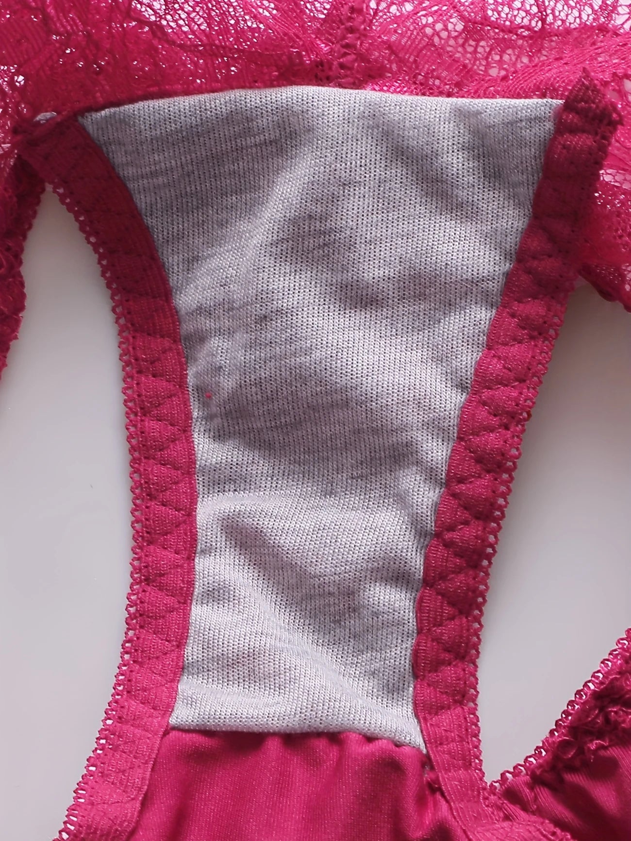 Ensemble lingerie femme push-up – Soutien-gorge à armatures avec culotte nœud chic