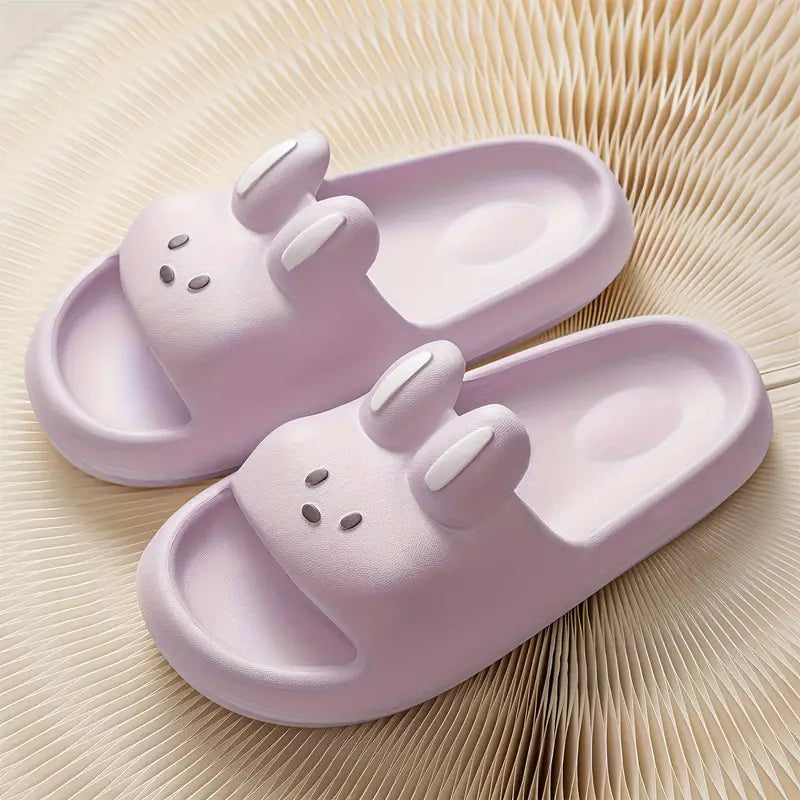 Sandales fille lapin mignon – Pantoufles légères et confortables pour l’été